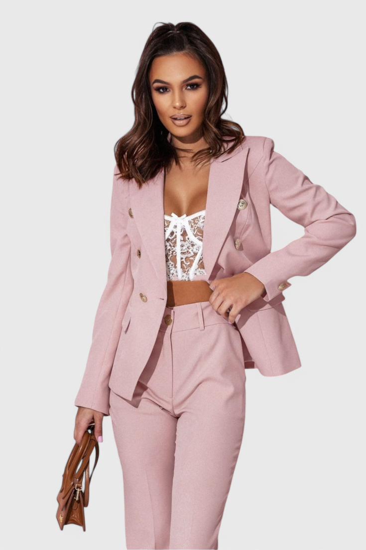 Rosalind Ensemble Blazer Cintré et Pantalon Slim