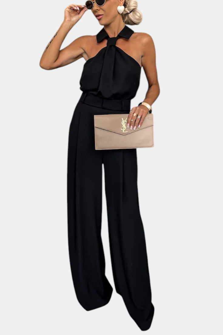 Sibyl Ensemble Halter à Silhouette Fluide