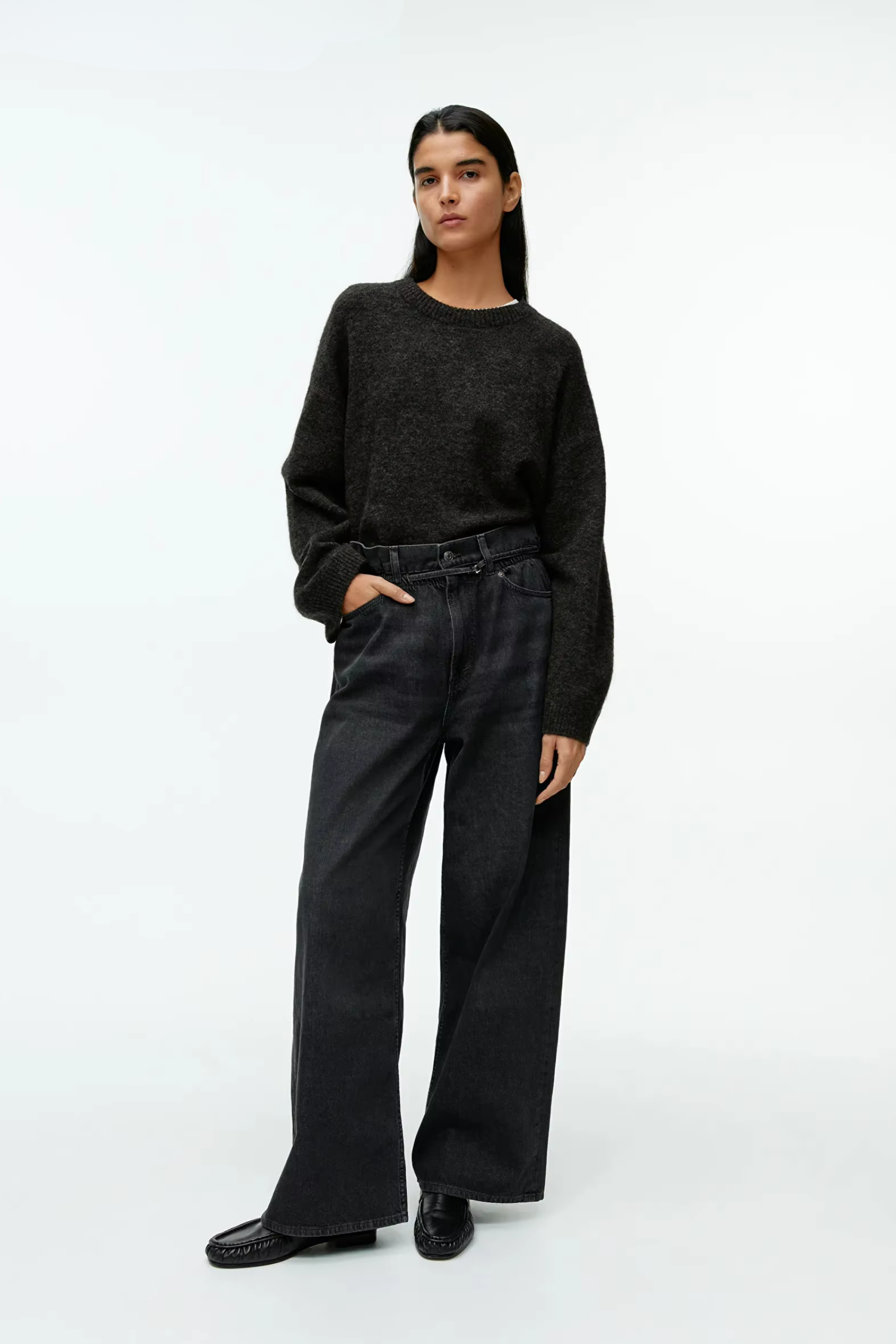 Matilda Pull Décontracté en Mélange d’Acrylique et de Viscose