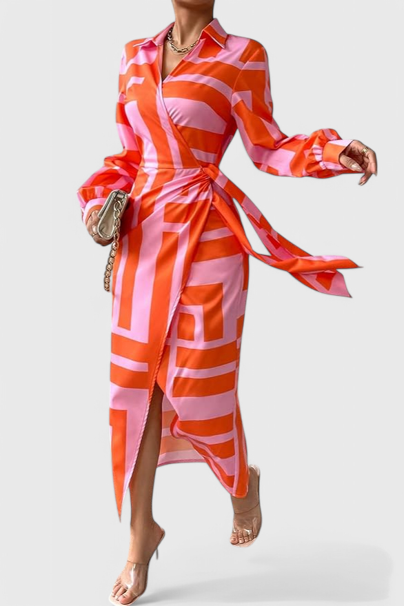 Maira Robe à Imprimé Estival