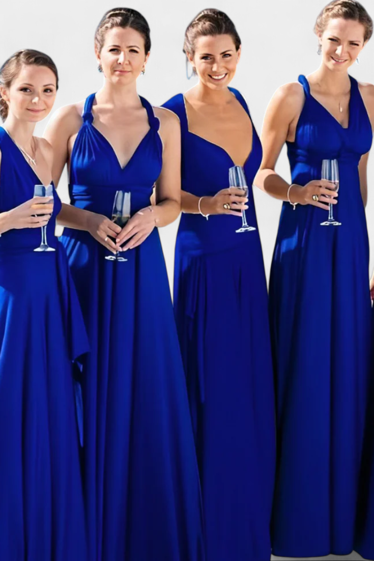 Josephine Robe Enveloppante à Décolleté Ajustable et Taille Nouée