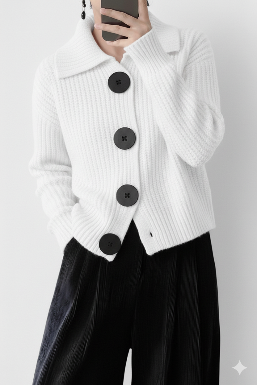 Juliet Veste Décontractée à Bouton Unique