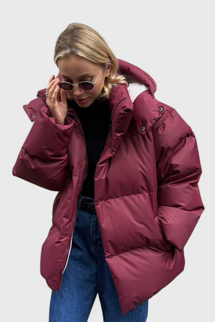 Emilia Veste Puffer Moderne à Isolation Thermique et Silhouette Élégante