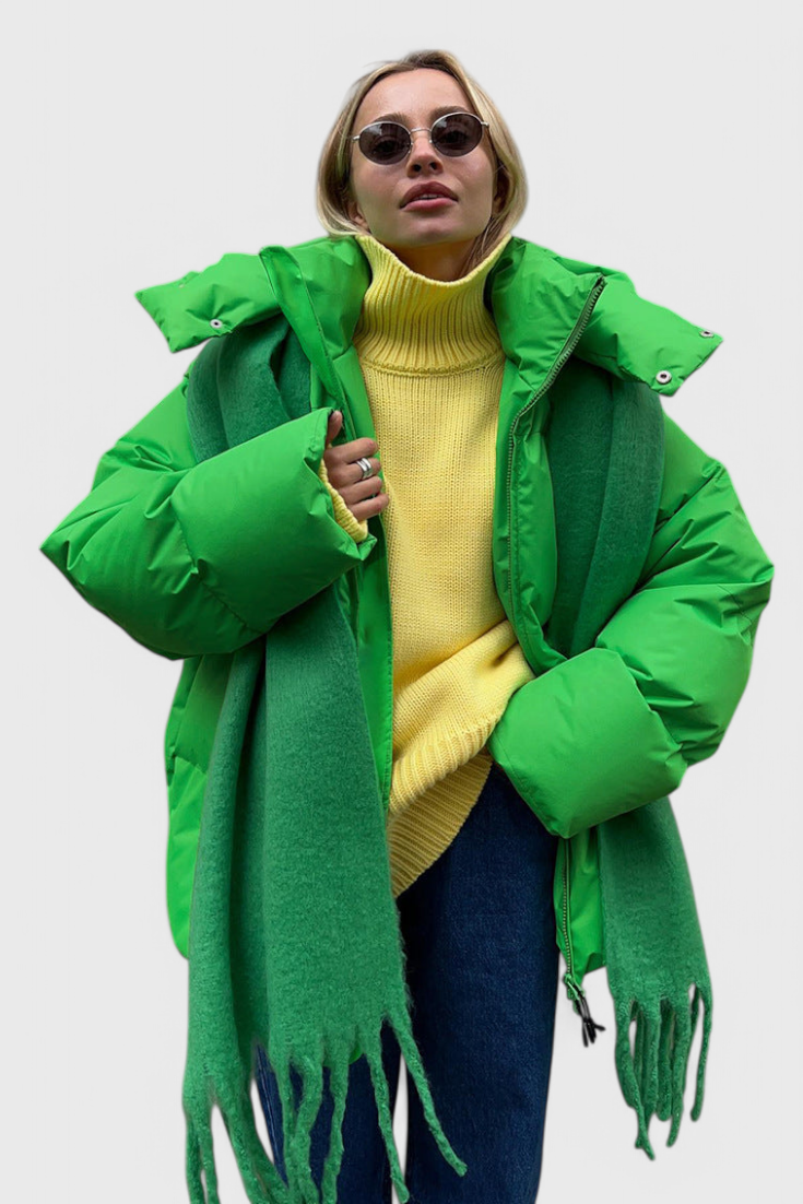 Emilia Veste Puffer Moderne à Isolation Thermique et Silhouette Élégante