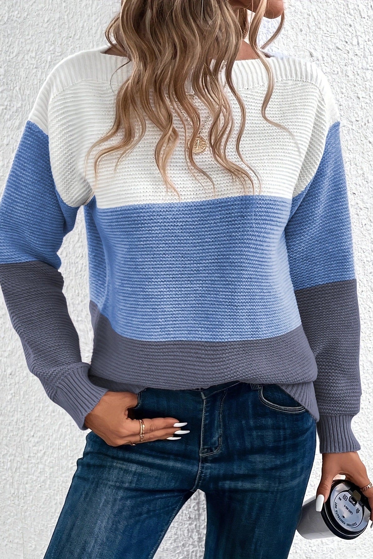 Soria Pull Doux en Laine Mélangée Coupe Décontractée