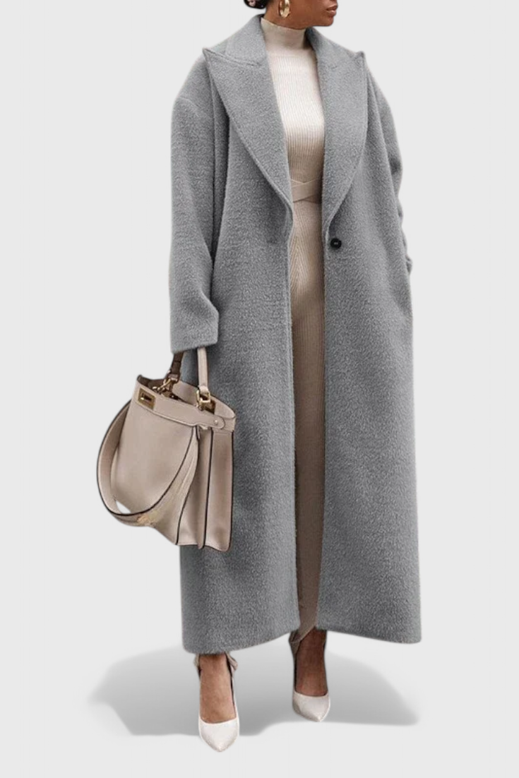 Chloé Manteau Long à Boutons et Silhouette Fluide