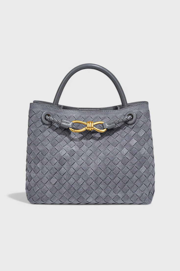 Tara Sac en Suède Synthétique à Bandoulière Ajustable