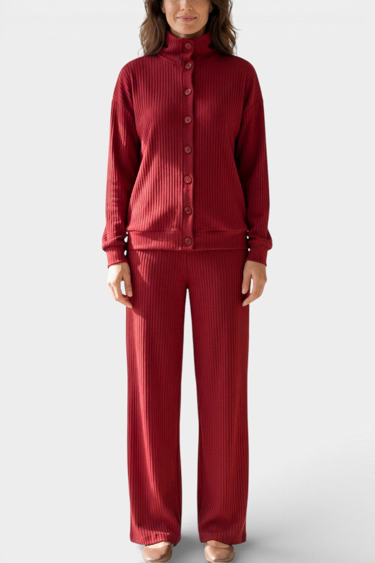 Wilhelmine Ensemble Cardigan et Pantalon Confortable