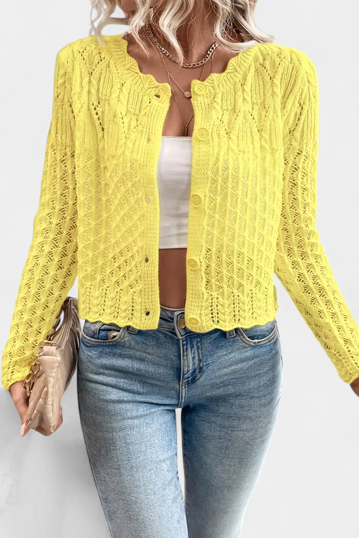 Carwen Haut Fluide Léger à Style Décontracté Chic