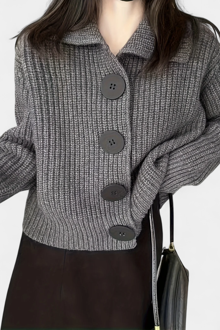 Juliet Veste Décontractée à Bouton Unique