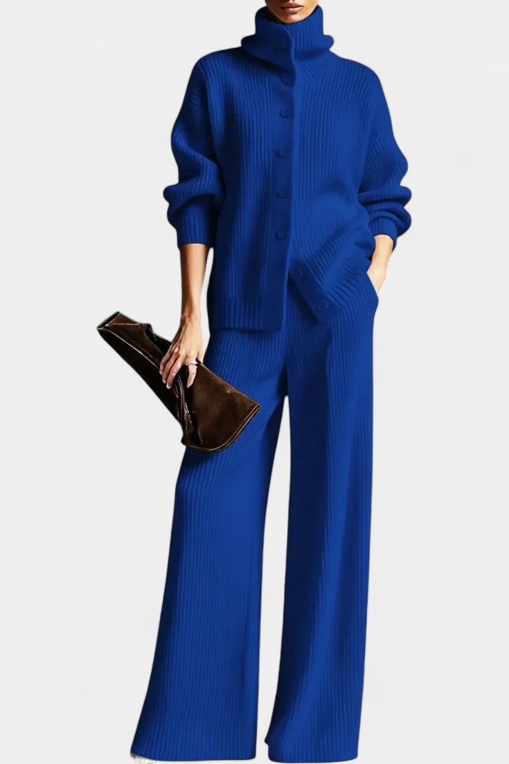 Wilhelmine Ensemble Cardigan et Pantalon Confortable