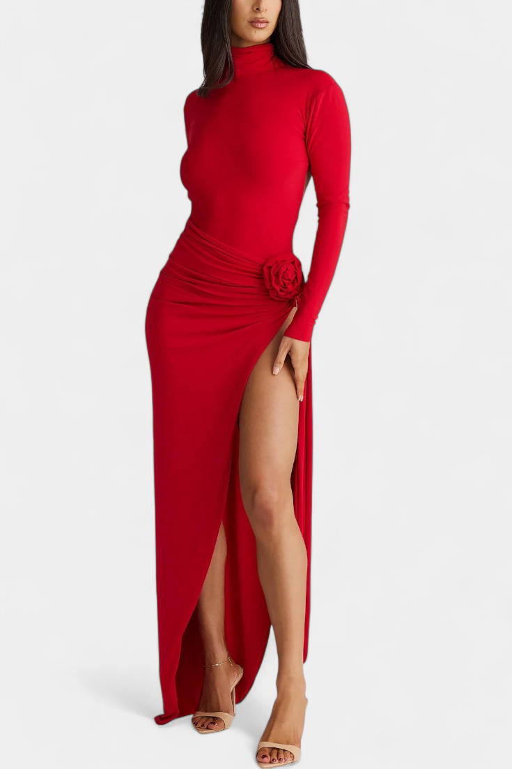 Lira Robe Élégante à Dos Nu et Coupe Polyvalente