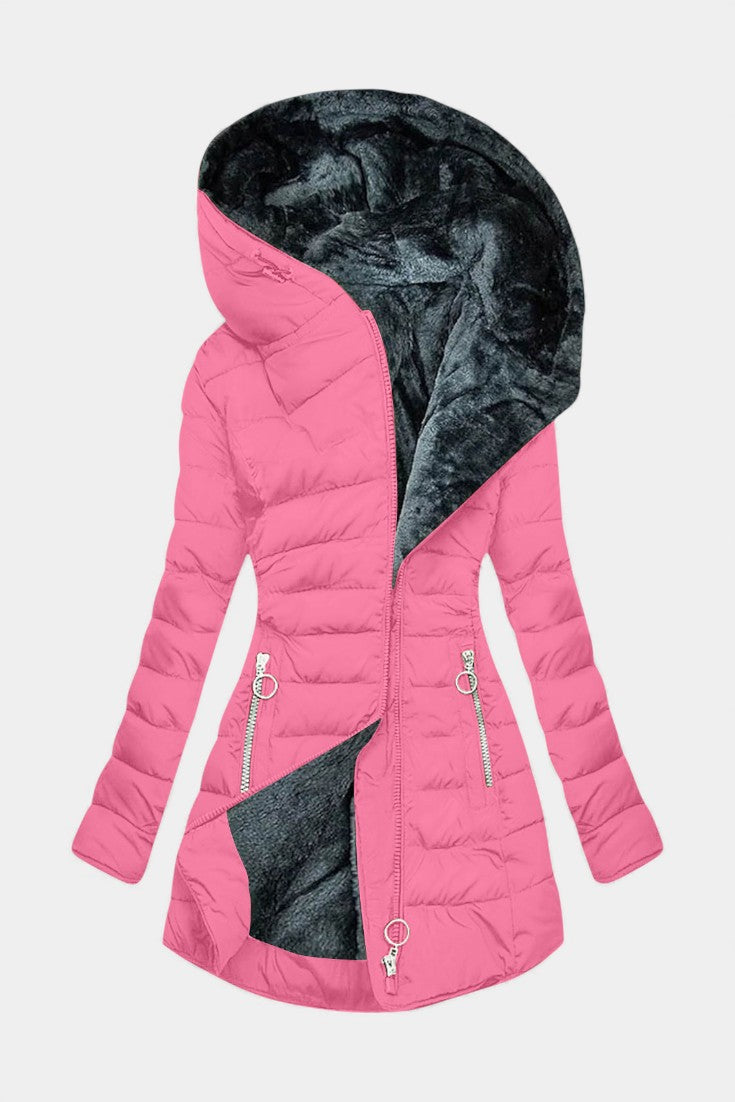 Cibèle Manteau en Fourrure Douillette Élégant et Intemporel