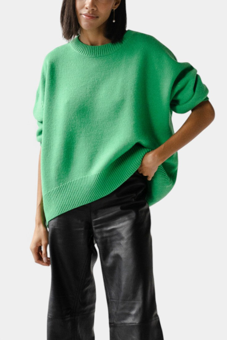 Néliane Pull Oversize Candyfloss en Maille Douce