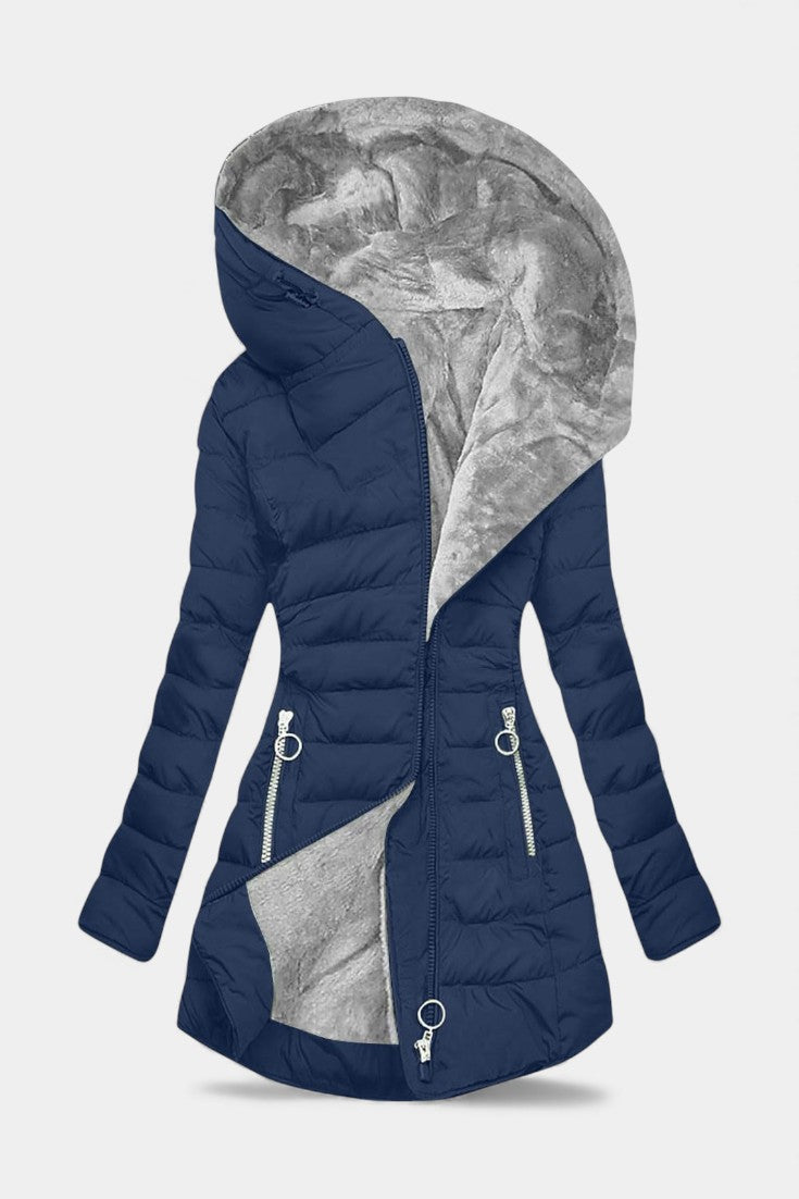 Cibèle Manteau en Fourrure Douillette Élégant et Intemporel