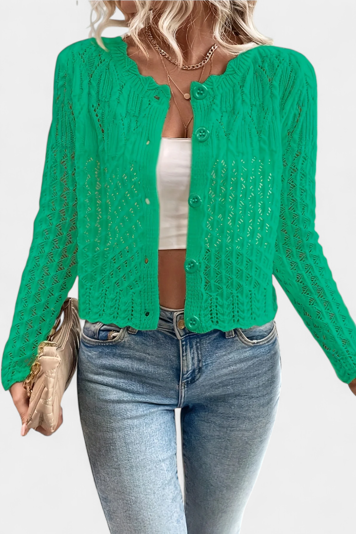 Carwen Haut Fluide Léger à Style Décontracté Chic